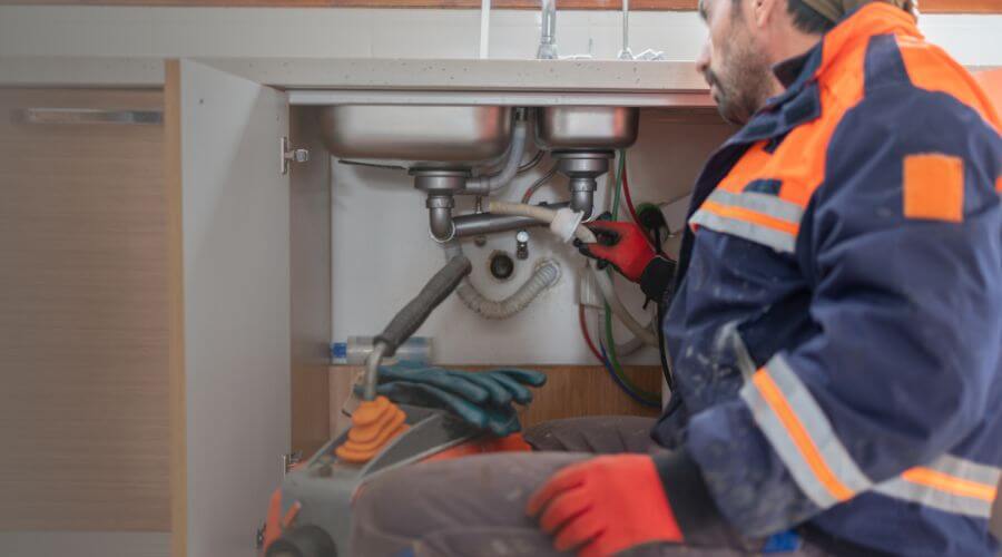 Professional slab leak plumber services in Elcho, WI